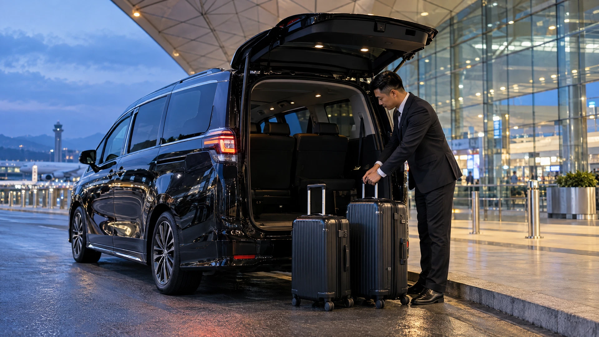 機場接送專車與行李